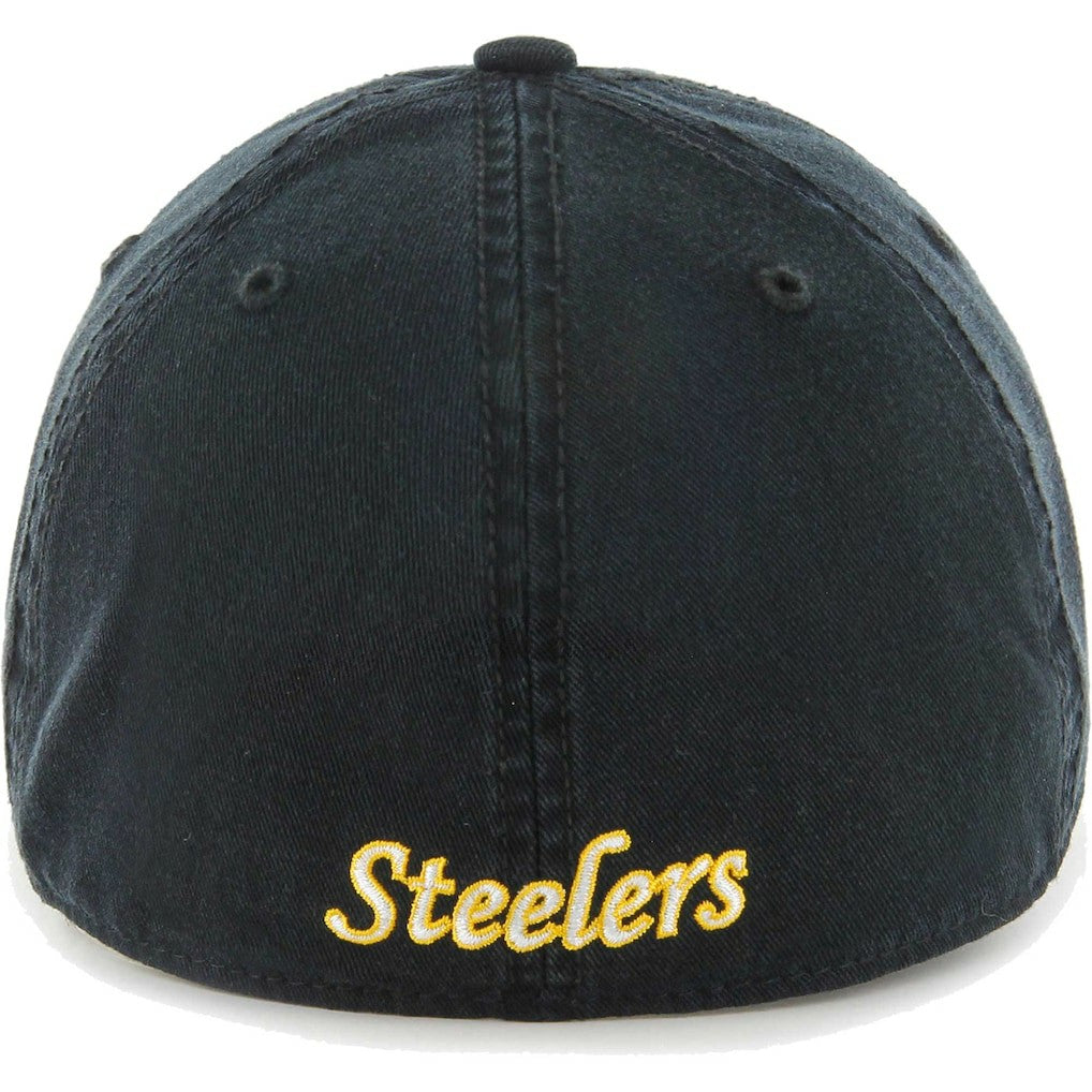 Pittsburgh Steelers '47 Gridiron Classics Franchise Fitted Hat - Black Hats