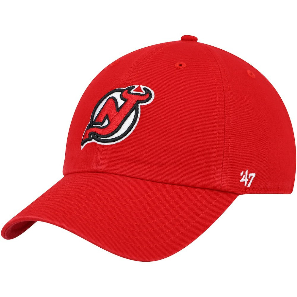 New Jersey Devils '47 Clean Up Adjustable Hat - Red | US 200009053