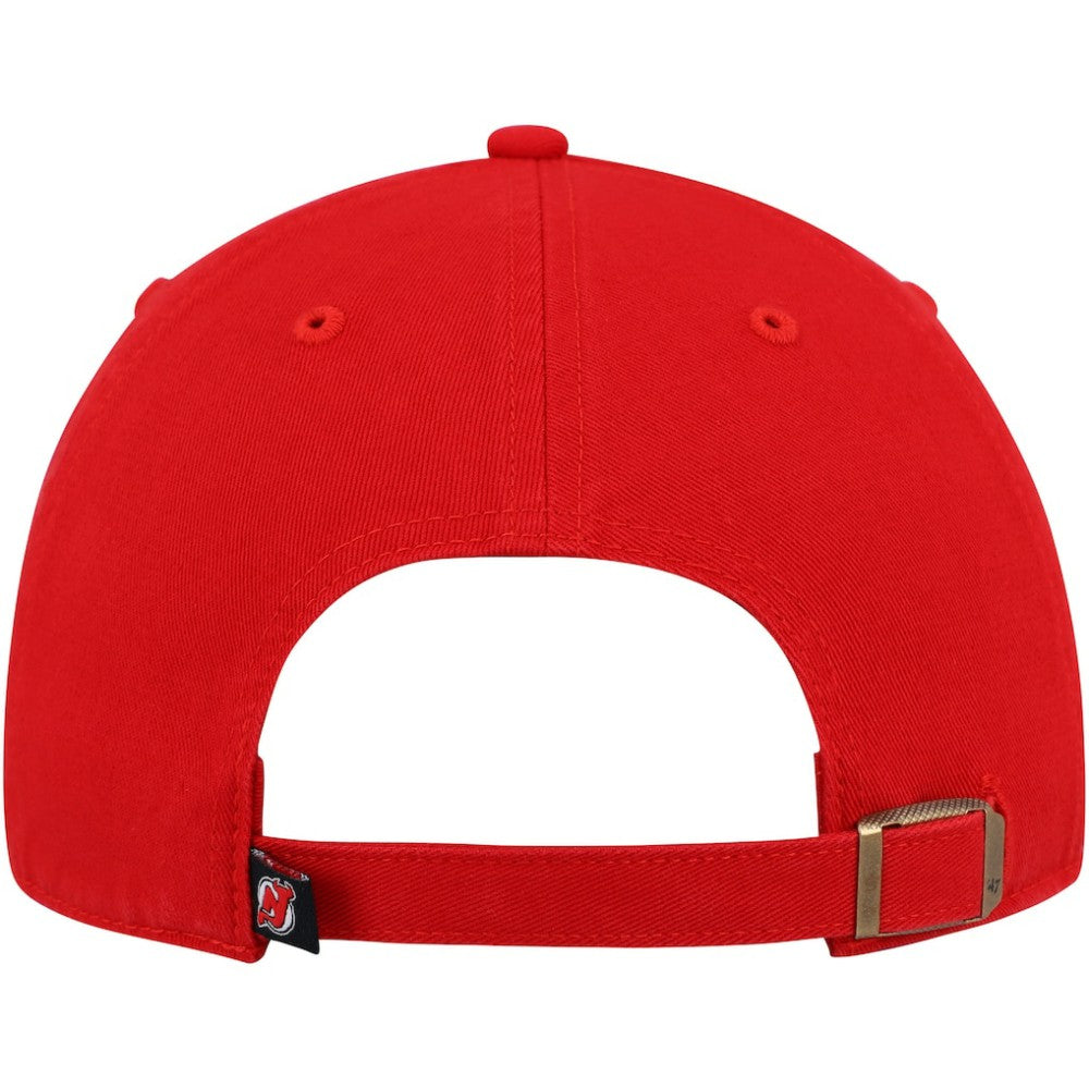 New Jersey Devils '47 Clean Up Adjustable Hat - Red | US 200009053