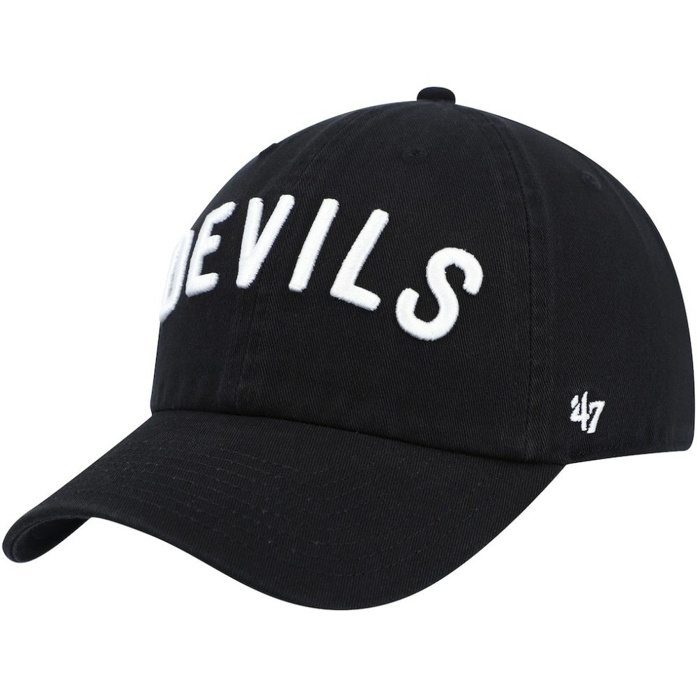 New Jersey Devils '47 Clean Up Adjustable Hat - Black | US 200009055