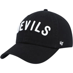 New Jersey Devils '47 Clean Up Adjustable Hat - Black | US 200009055