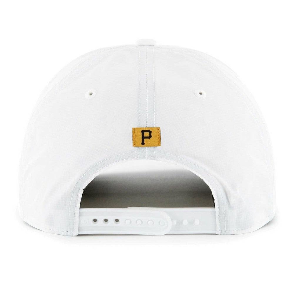 Pittsburgh Pirates '47 2023 City Connect Downburst Hitch Snapback Hat - White Hats