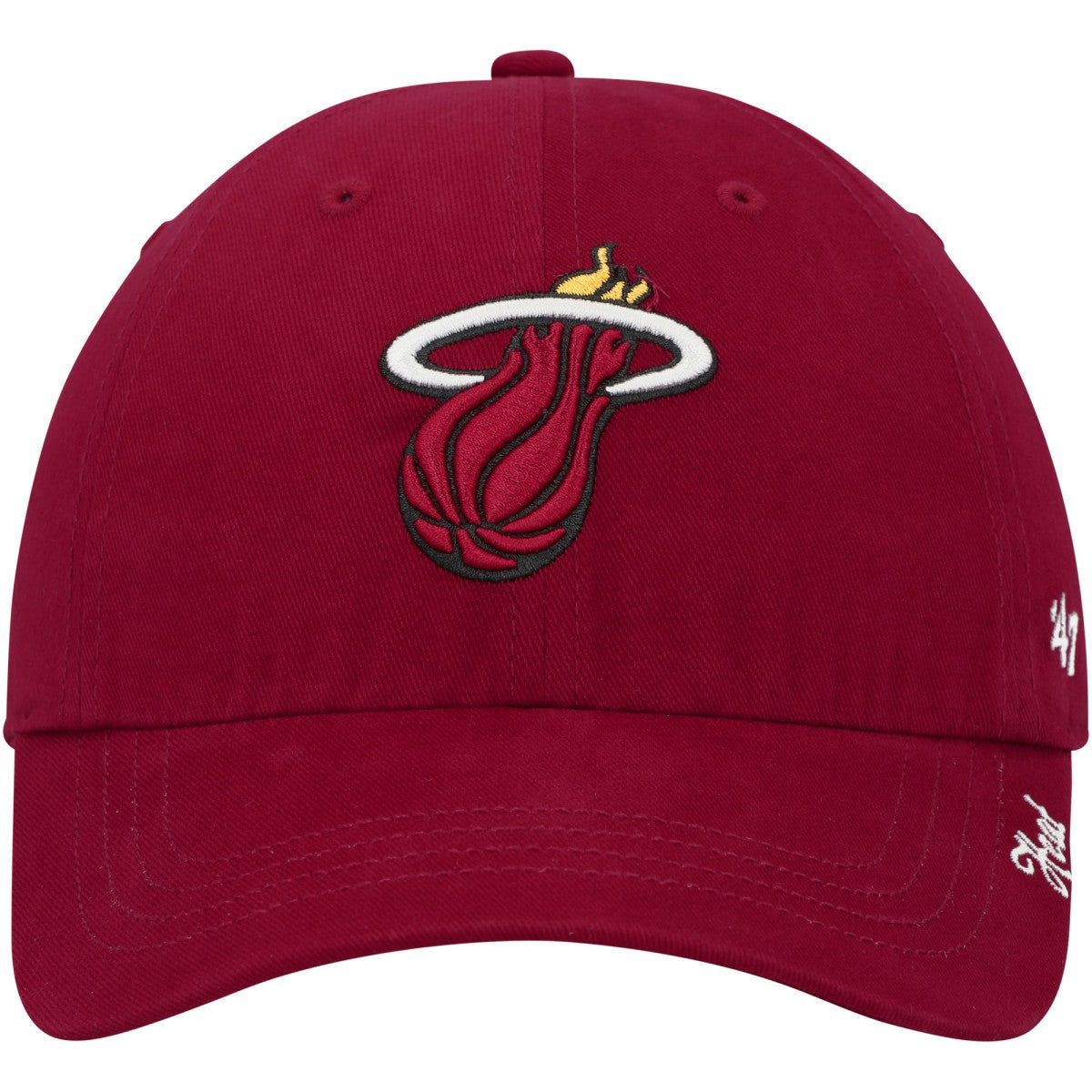 Miami Heat '47 Women's Miata Clean Up Adjustable Hat Red - 47 brand