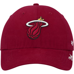 Miami Heat '47 Women's Miata Clean Up Adjustable Hat Red - 47 brand