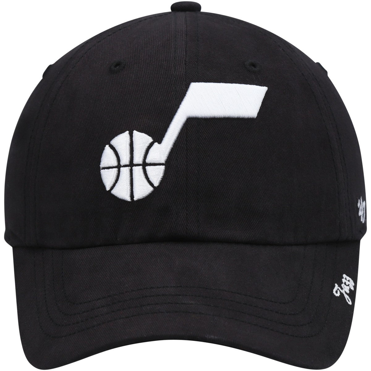 Utah Jazz '47 Women's Miata Clean Up Adjustable Hat Black - 47 brand
