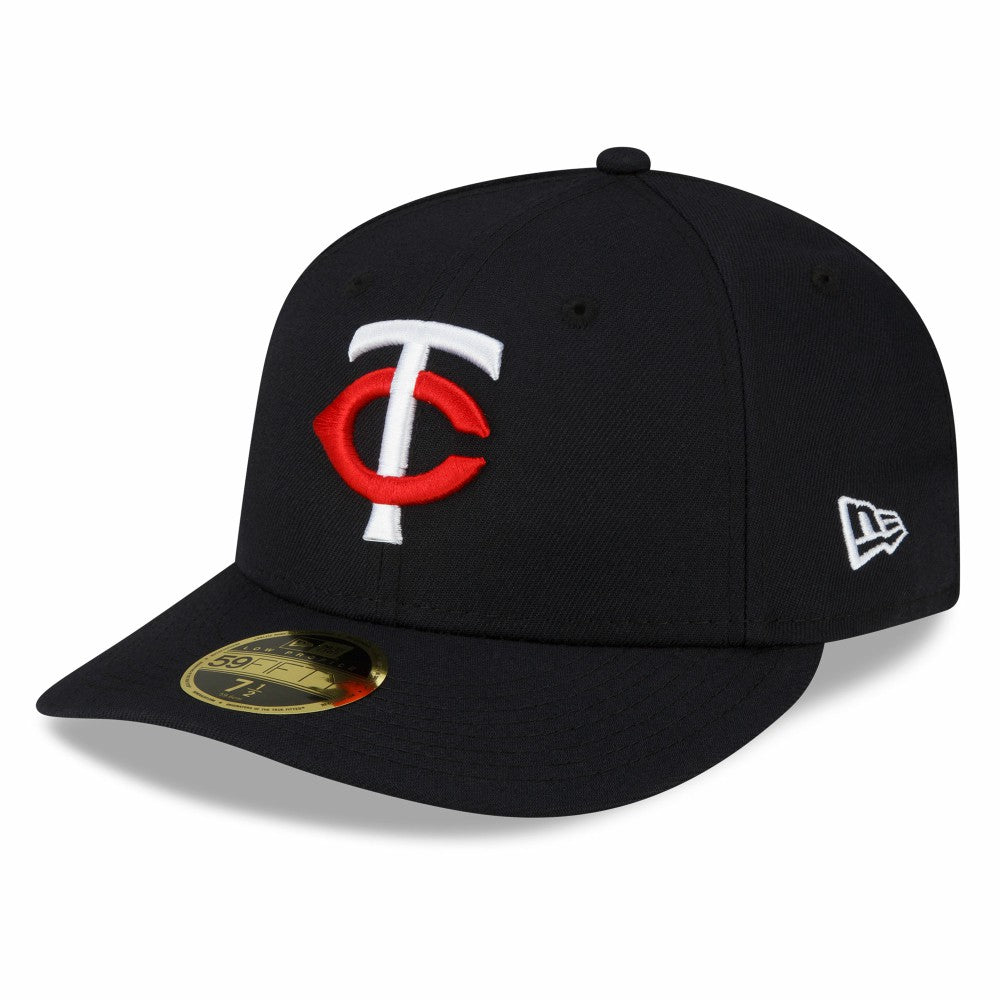 Minnesota Twins New Era 2023 Authentic Collection Low Profile  Home 59FIFTY Fitted Hat  - Navy Hats