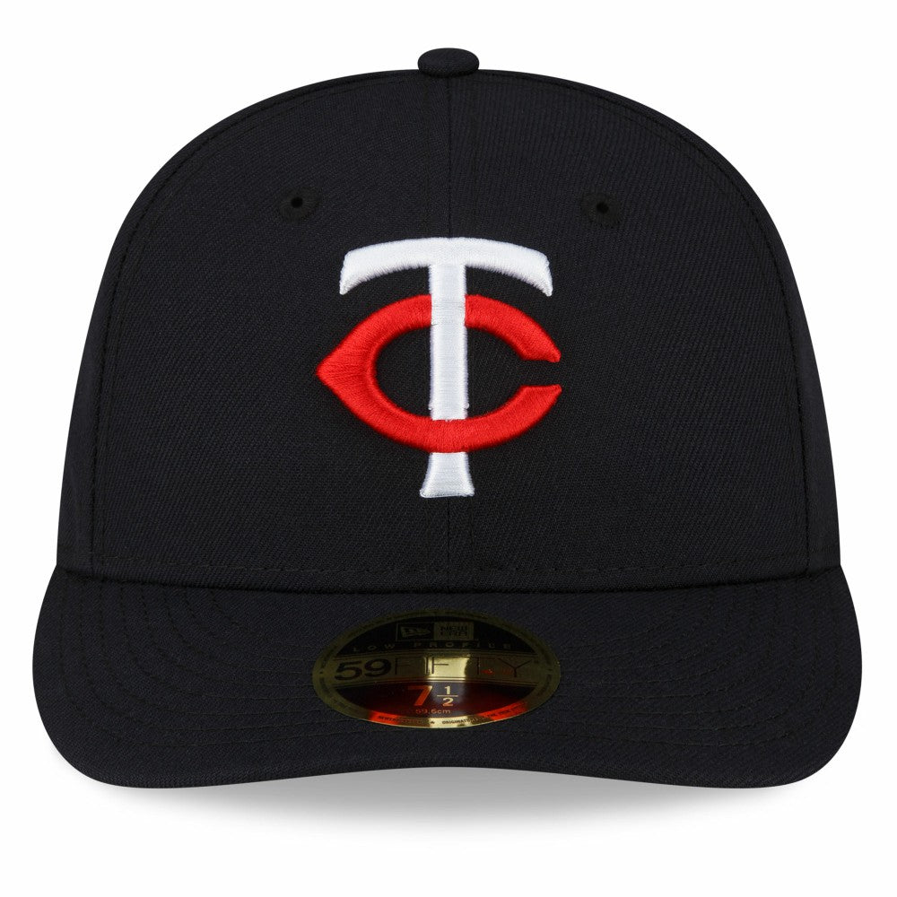 Minnesota Twins New Era 2023 Authentic Collection Low Profile  Home 59FIFTY Fitted Hat  - Navy Hats