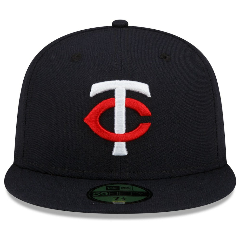 Minnesota Twins New Era 2023 Authentic Collection Home 59FIFTY Fitted Hat  - Navy Hats