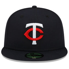 Minnesota Twins New Era 2023 Authentic Collection Home 59FIFTY Fitted Hat  - Navy Hats