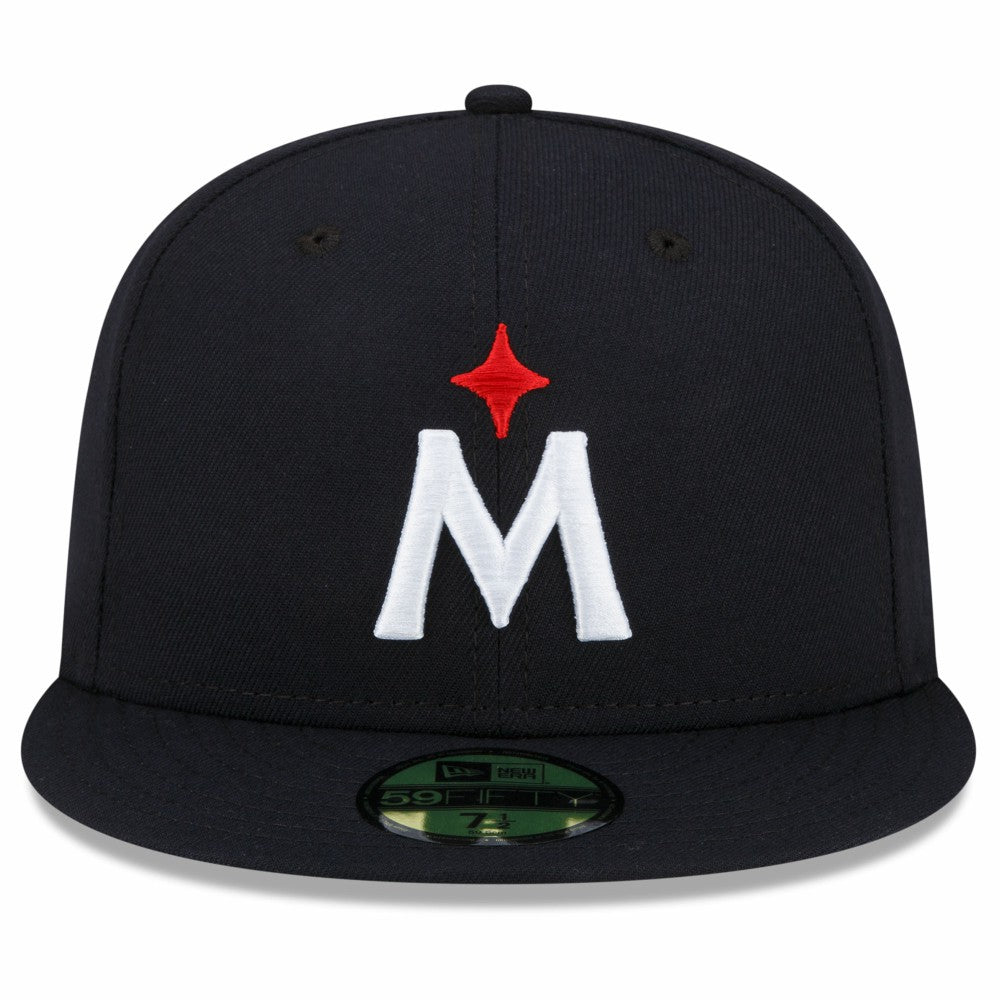 Minnesota Twins New Era 2023 Authentic Collection Road 59FIFTY Fitted Hat  - Navy Hats