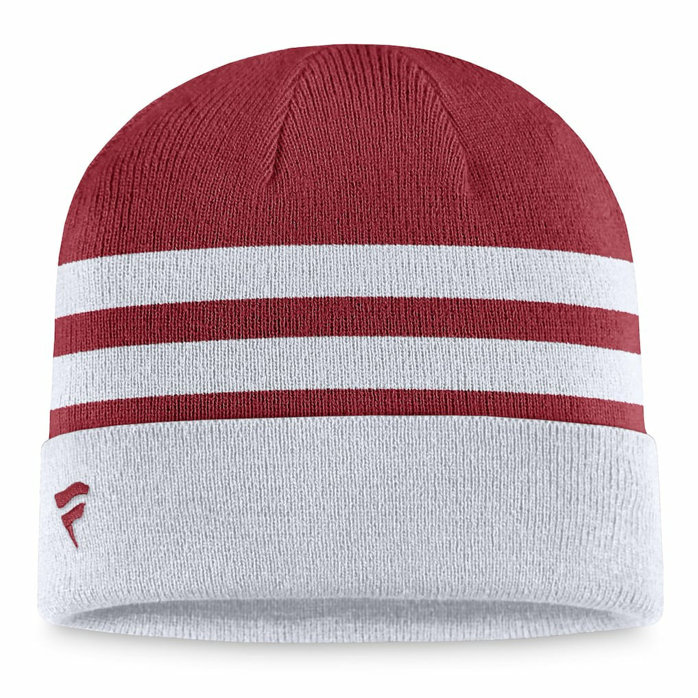 Arizona Cardinals Logo Cuffed Knit Hat - Heather Gray Hats