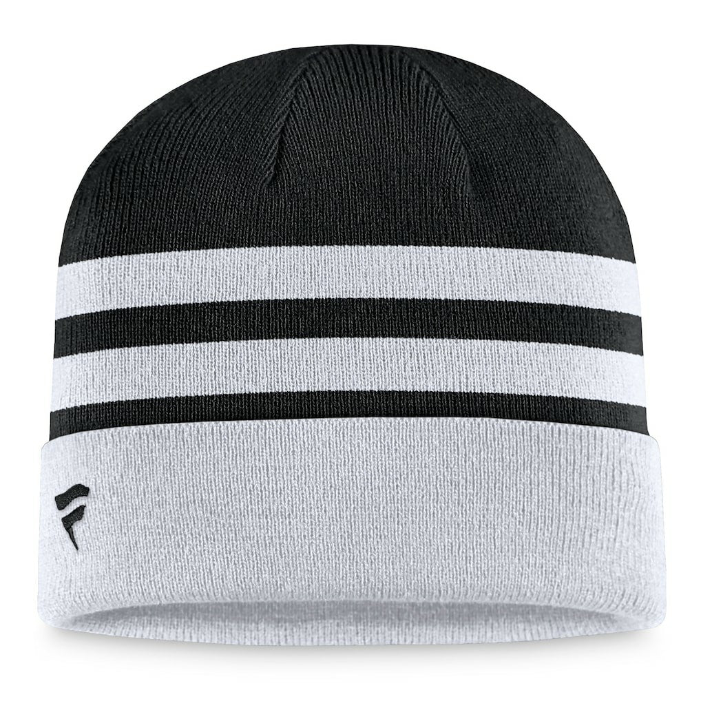New Orleans Saints Logo Cuffed Knit Hat - Heather Gray Hats