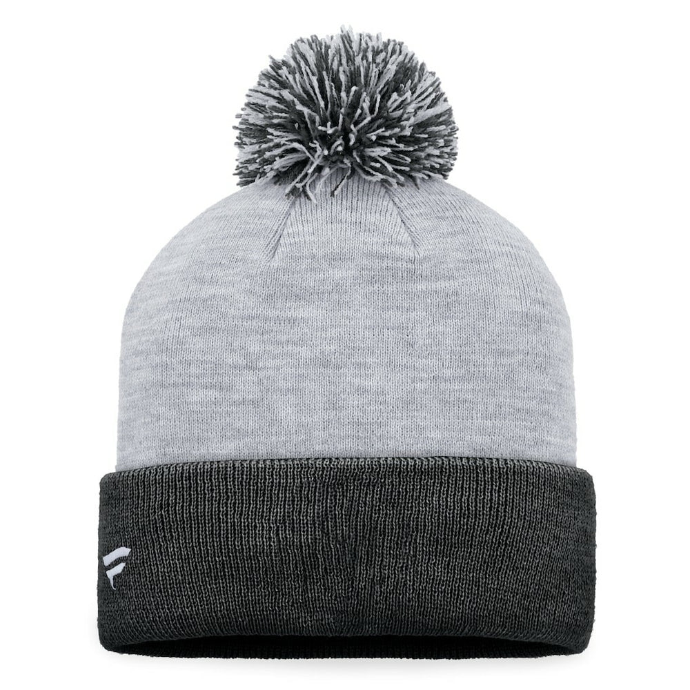 New Orleans Saints Women's Cuffed Knit Hat with Pom - Gray Hats