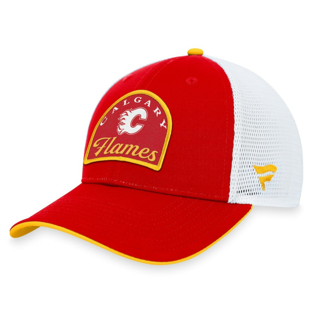 Calgary Flames Fanatics Fundamental Adjustable Hat - Red/White | US 200010108
