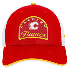 Calgary Flames Fanatics Fundamental Adjustable Hat - Red/White | US 200010108