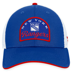 New York Rangers Fanatics Fundamental Adjustable Hat - Blue/White | US 200010123