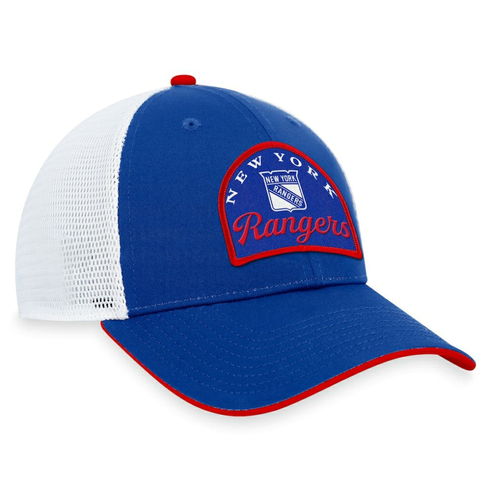 New York Rangers Fanatics Fundamental Adjustable Hat - Blue/White | US 200010123