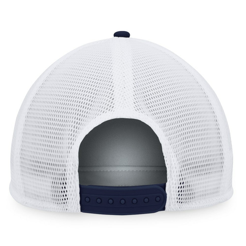 St. Louis Blues Fanatics Foam Front Patch Trucker Snapback Hat - Navy/White | US 200010213