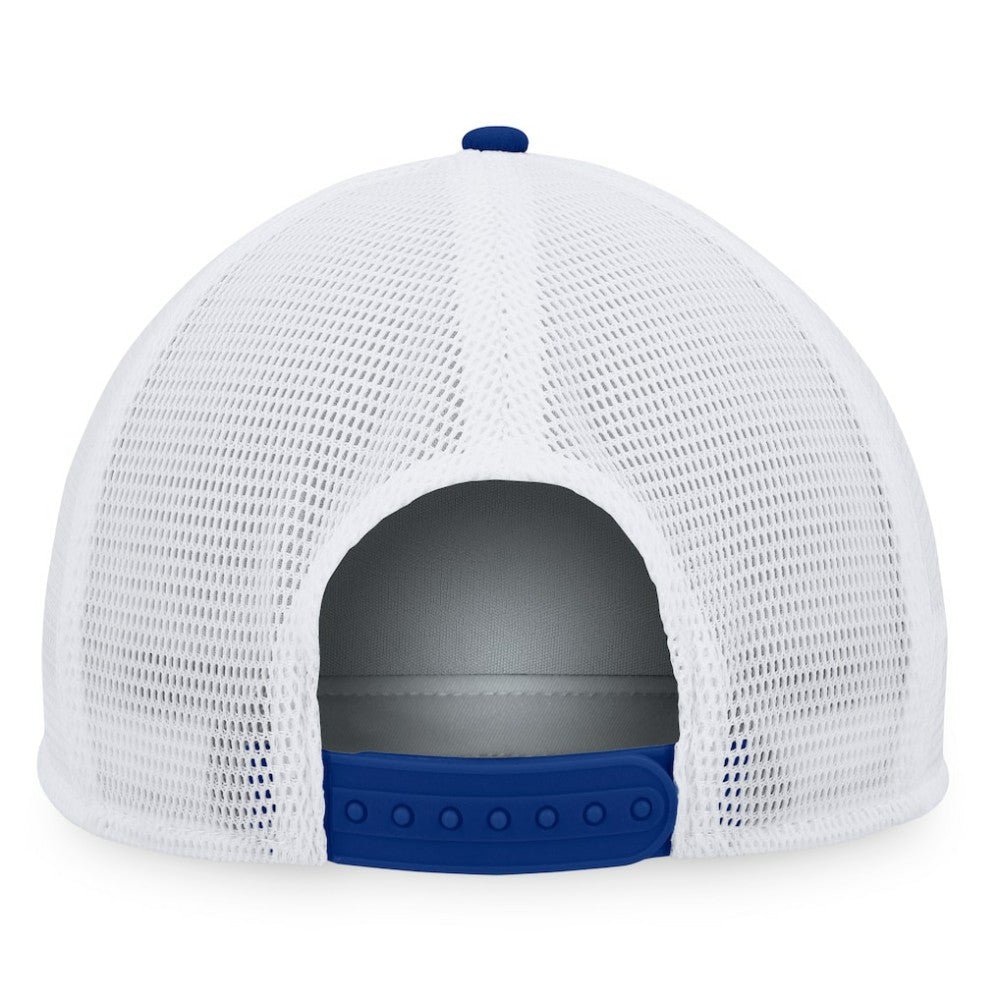 Toronto Maple Leafs Fanatics Foam Front Patch Trucker Snapback Hat - Blue/White | US 200010215