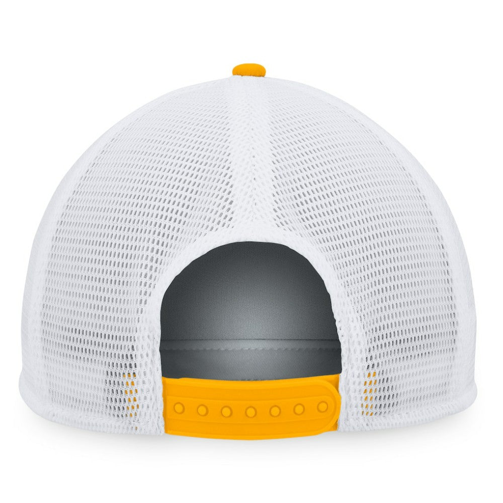 St. Louis Blues Fanatics Heritage Vintage Foam Front Trucker Snapback Hat - Blue/Gold | US 200010247