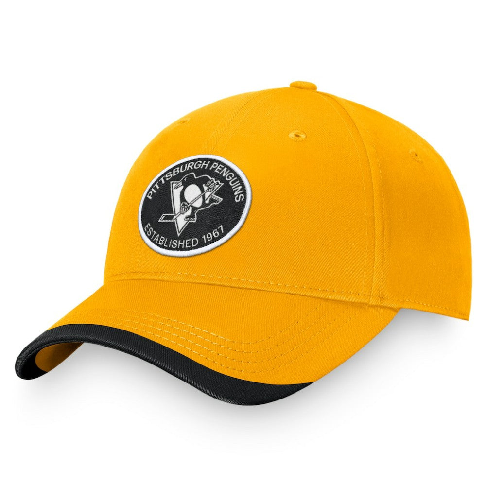 Pittsburgh Penguins Fanatics Fundamental Adjustable Hat - Gold | US 200010285