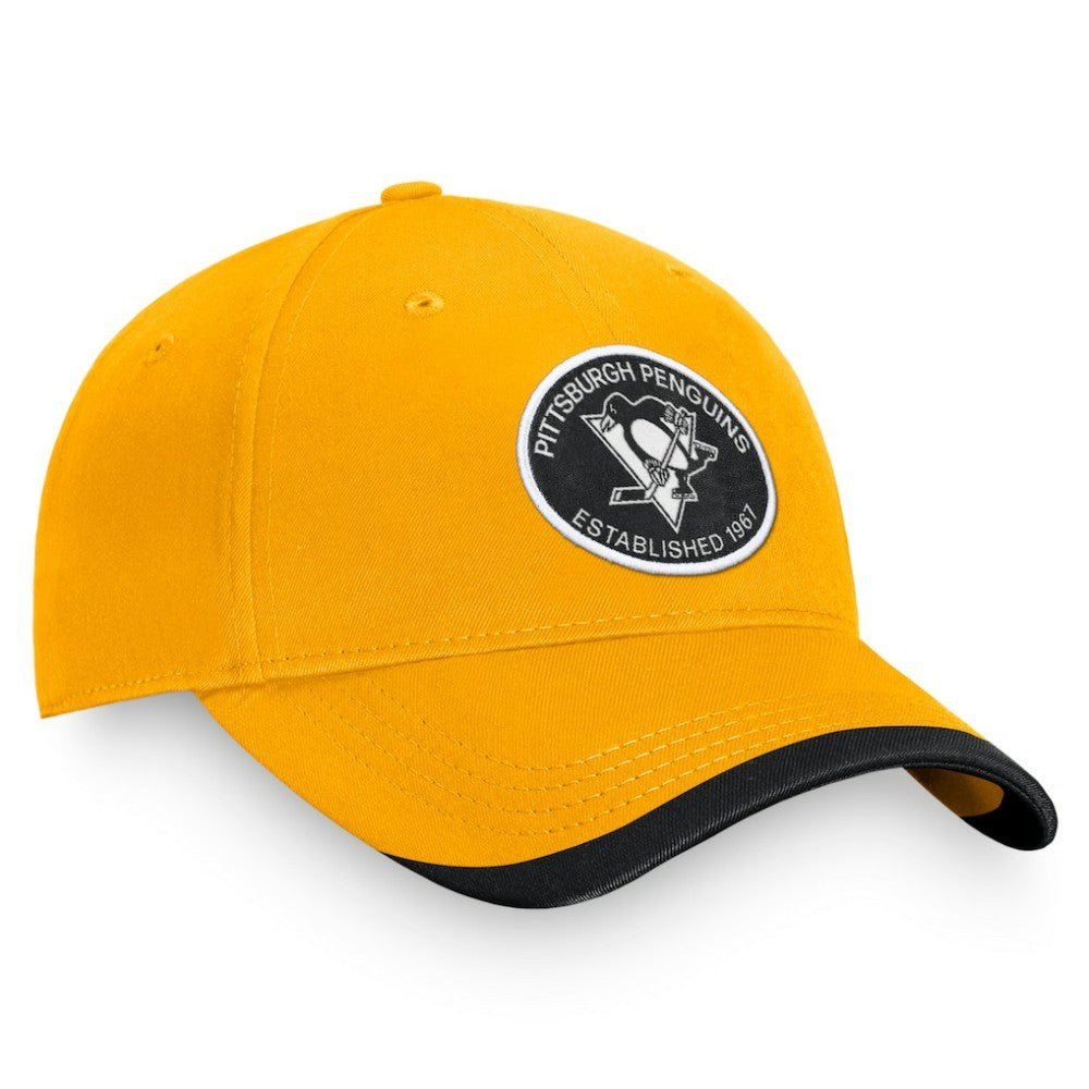 Pittsburgh Penguins Fanatics Fundamental Adjustable Hat - Gold | US 200010285