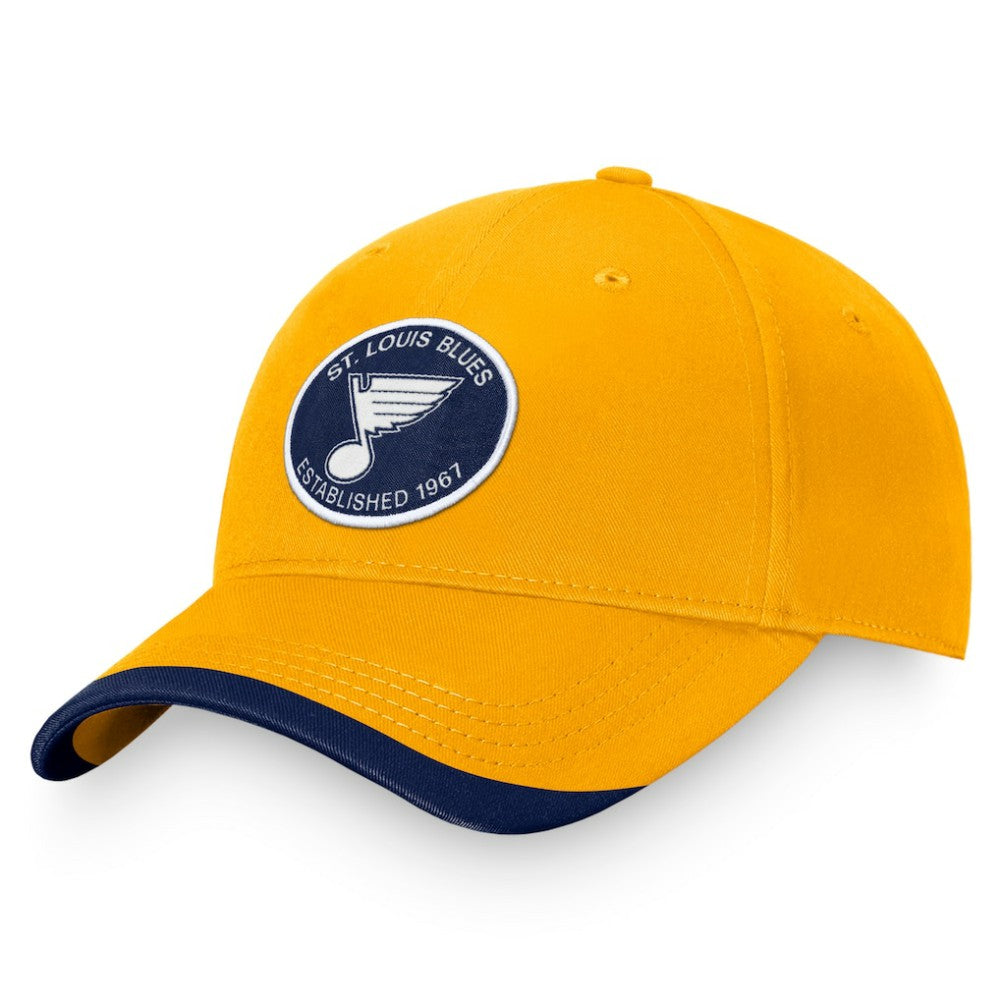 St. Louis Blues Fanatics Fundamental Adjustable Hat - Gold | US 200010301