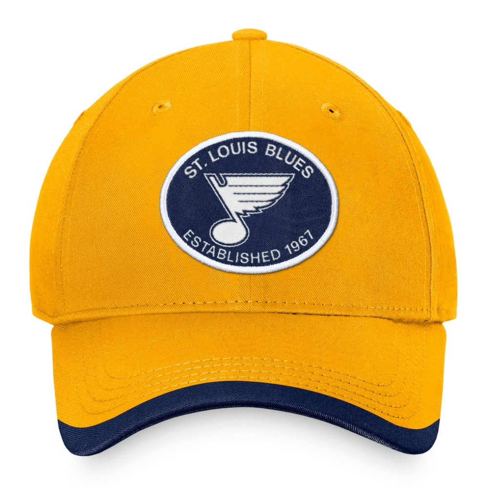 St. Louis Blues Fanatics Fundamental Adjustable Hat - Gold | US 200010301