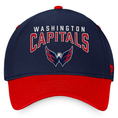 Washington Capitals Fanatics Fundamental 2-Tone Flex Hat - Navy/Red | US 200010317