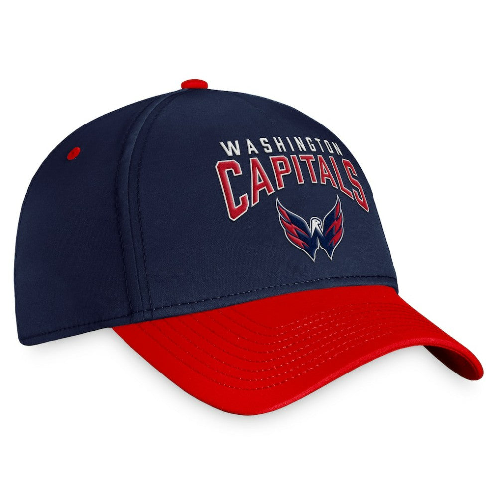 Washington Capitals Fanatics Fundamental 2-Tone Flex Hat - Navy/Red | US 200010317