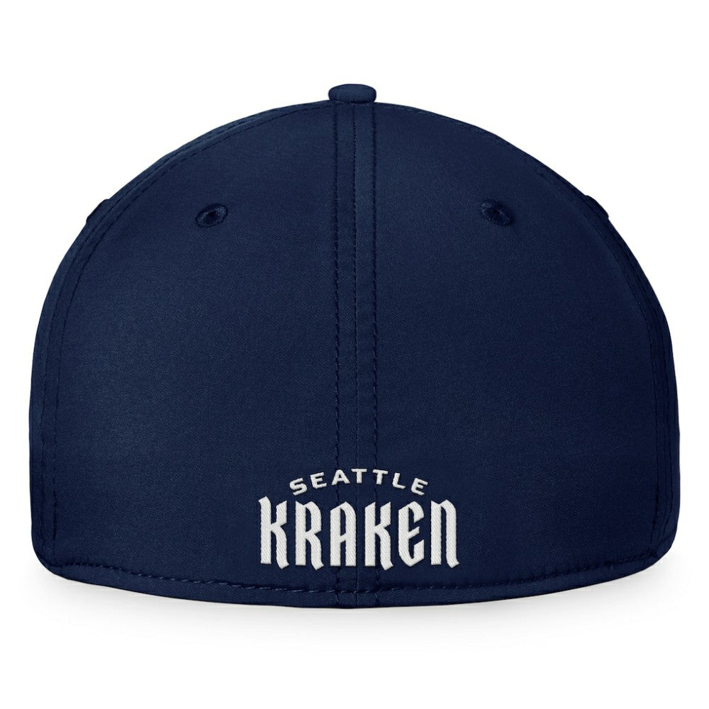 Seattle Kraken Fanatics Fundamental Flex Hat - Deep Sea Blue | US 200010330