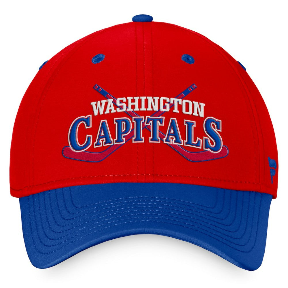 Washington Capitals Fanatics Heritage Vintage Flex Hat - Red/Blue | US 200010381