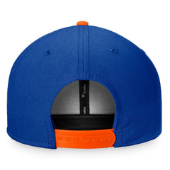 New York Islanders Fanatics Fundamental Colorblocked Snapback Hat - Royal/Orange | US 200010396