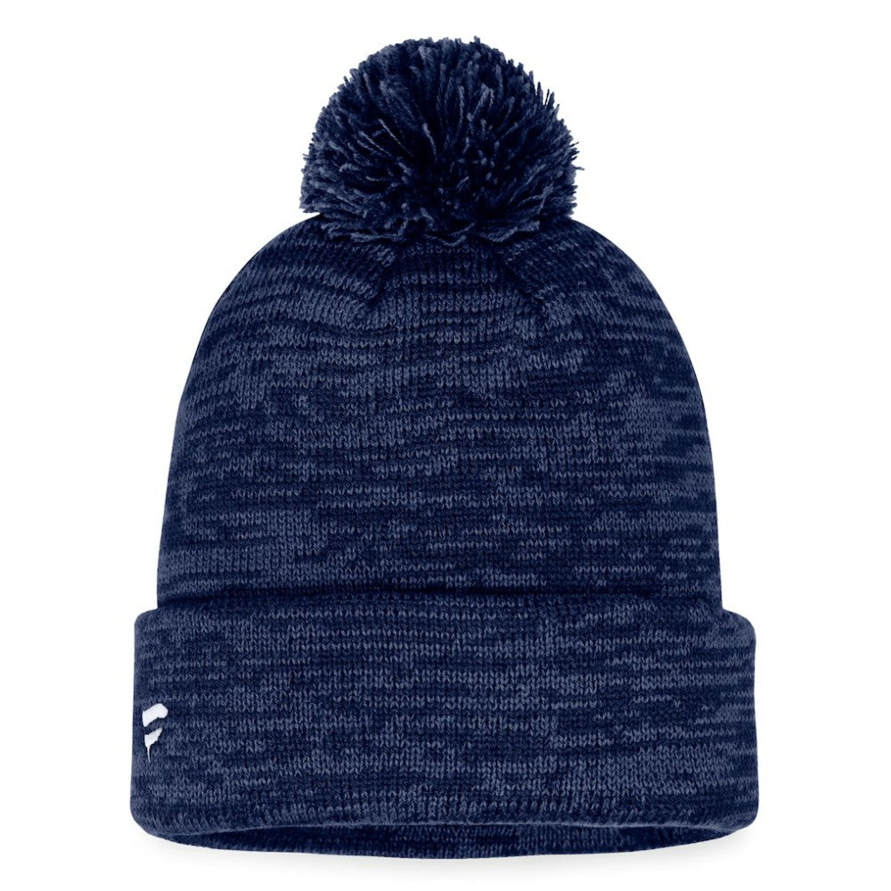 St. Louis Blues Fanatics Fundamental Cuffed Knit Hat with Pom - Navy | US 200010452