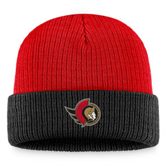 Ottawa Senators Fanatics Heritage Vintage Cuffed Knit Hat - Red/Black | US 200010513
