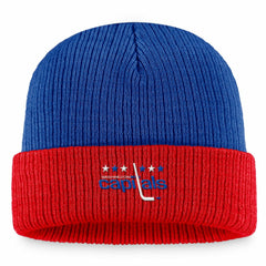 Washington Capitals Fanatics Heritage Vintage Cuffed Knit Hat - Blue/Red | US 200010529