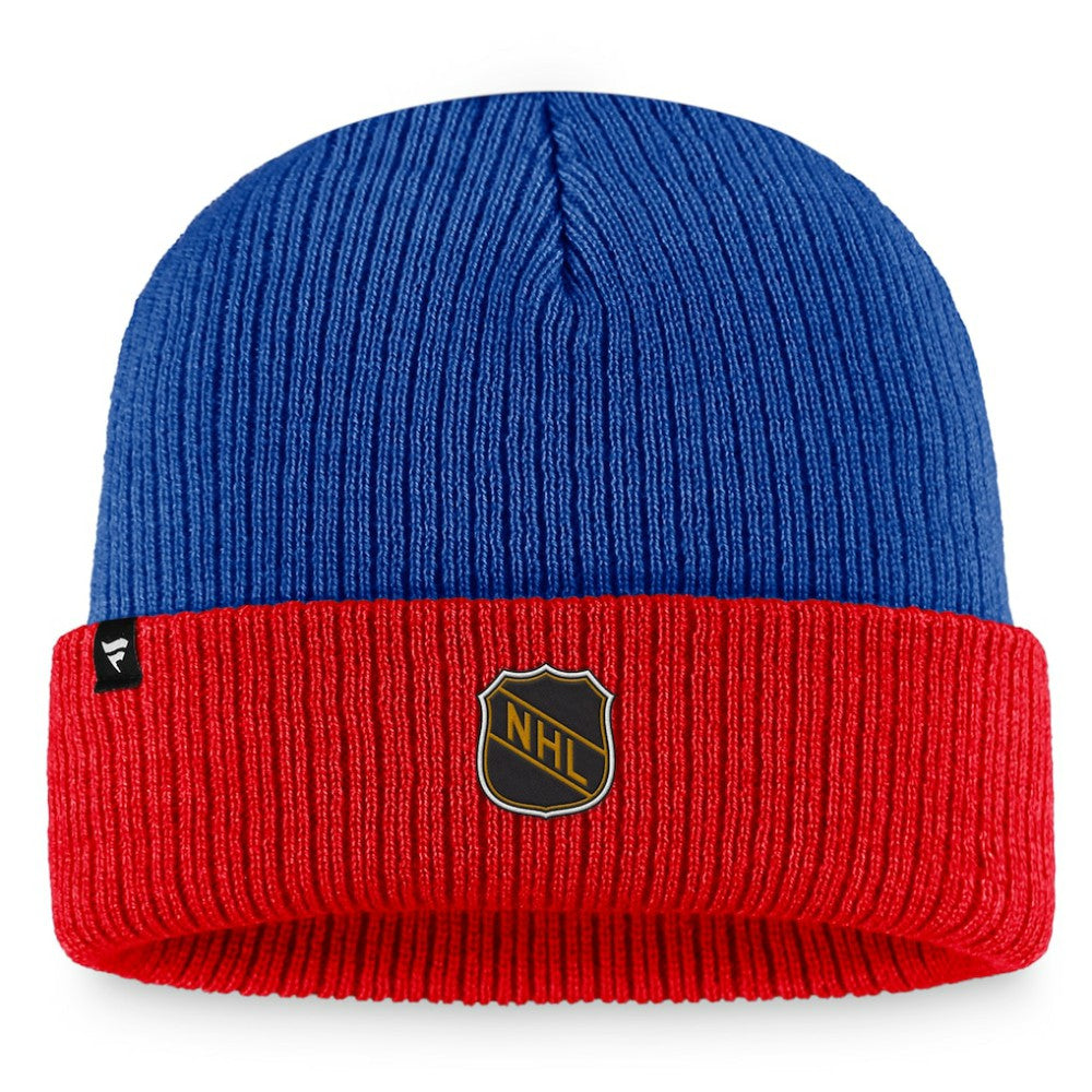 Washington Capitals Fanatics Heritage Vintage Cuffed Knit Hat - Blue/Red | US 200010529
