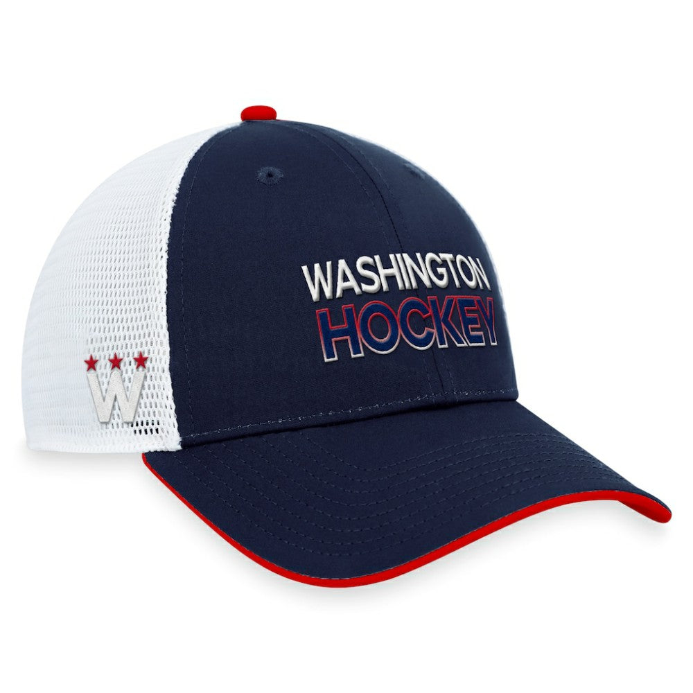 Washington Capitals Fanatics Authentic Pro Alternate Jersey Trucker Adjustable Hat - Navy | US 200011133