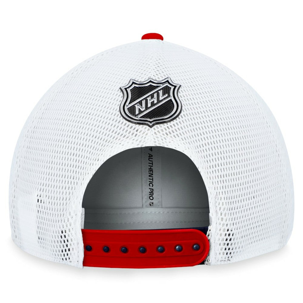 Washington Capitals Fanatics Authentic Pro Alternate Jersey Trucker Adjustable Hat - Navy | US 200011133