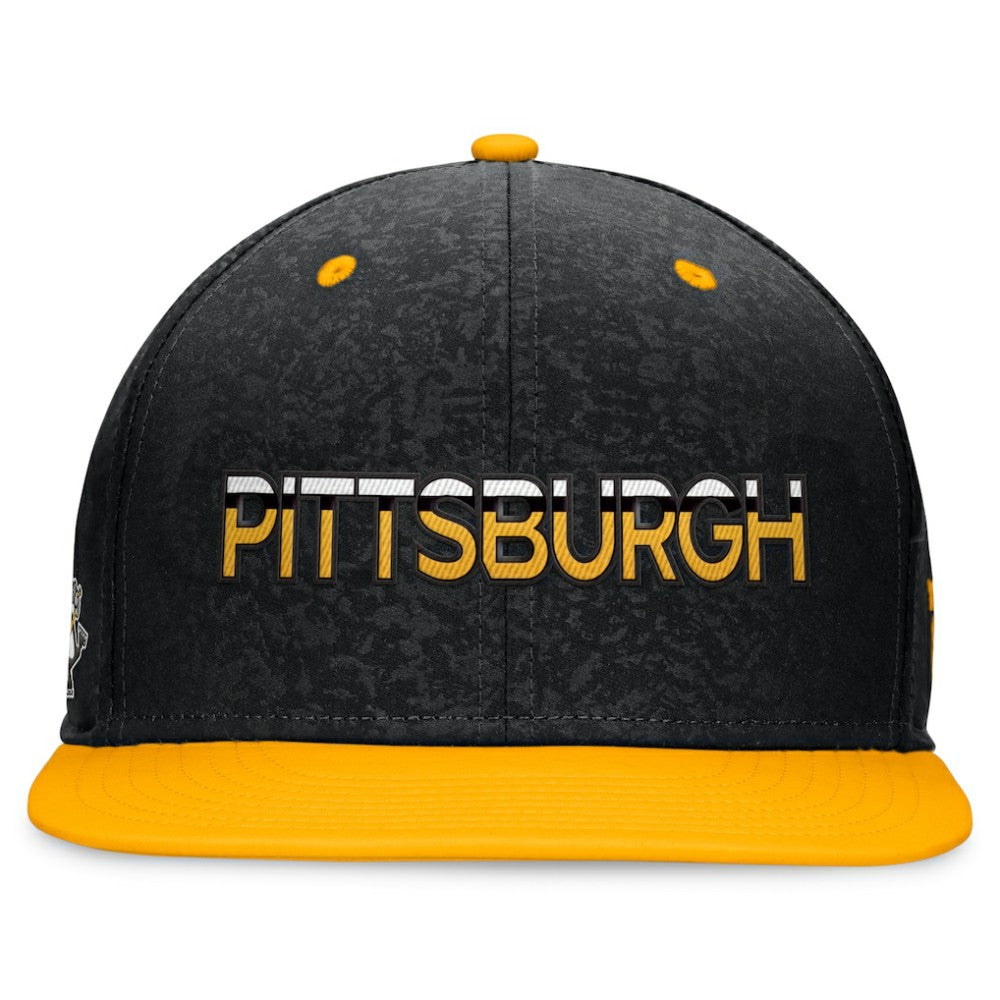 Pittsburgh Penguins Fanatics Authentic Pro Alternate Jersey Snapback Hat - Black/Gold | US 200011168