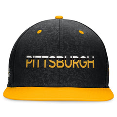 Pittsburgh Penguins Fanatics Authentic Pro Alternate Jersey Snapback Hat - Black/Gold | US 200011168