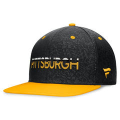 Pittsburgh Penguins Fanatics Authentic Pro Alternate Jersey Snapback Hat - Black/Gold | US 200011168