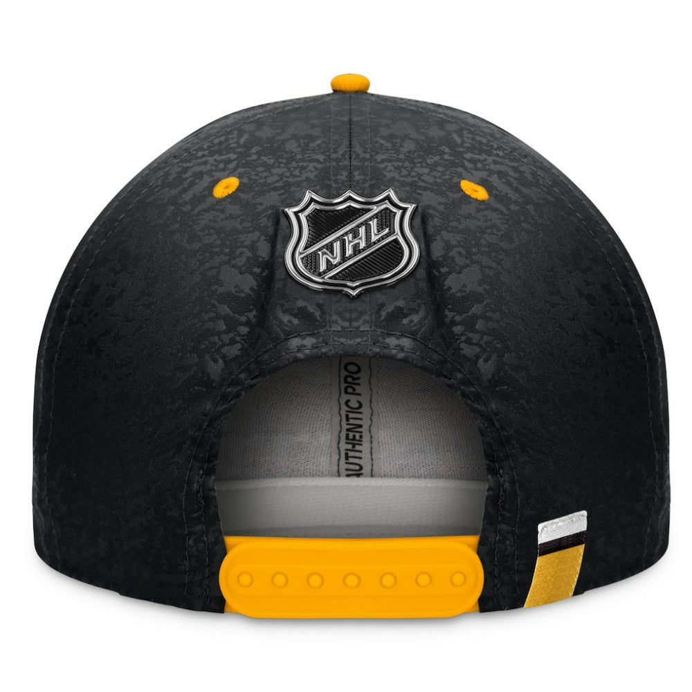 Pittsburgh Penguins Fanatics Authentic Pro Alternate Jersey Snapback Hat - Black/Gold | US 200011168