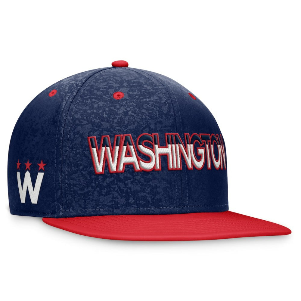 Washington Capitals Fanatics Authentic Pro Alternate Jersey Snapback Hat - Navy/Red | US 200011182