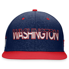 Washington Capitals Fanatics Authentic Pro Alternate Jersey Snapback Hat - Navy/Red | US 200011182