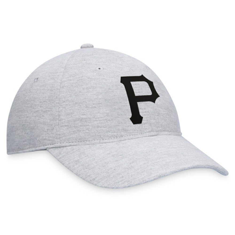 Pittsburgh Pirates Fanatics Logo Adjustable Hat - Gray Hats