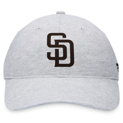 San Diego Padres Fanatics Logo Adjustable Hat - Gray Hats