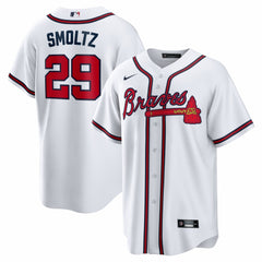 John Smoltz Atlanta Braves Nike Home Retired Player Replica Jersey - White Jerseys