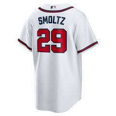 John Smoltz Atlanta Braves Nike Home Retired Player Replica Jersey - White Jerseys