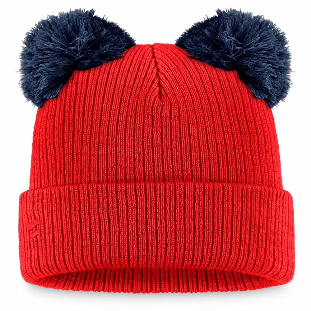 St. Louis Cardinals Fanatics Women's Double Pom Cuffed Knit Hat - Red/Navy Hats
